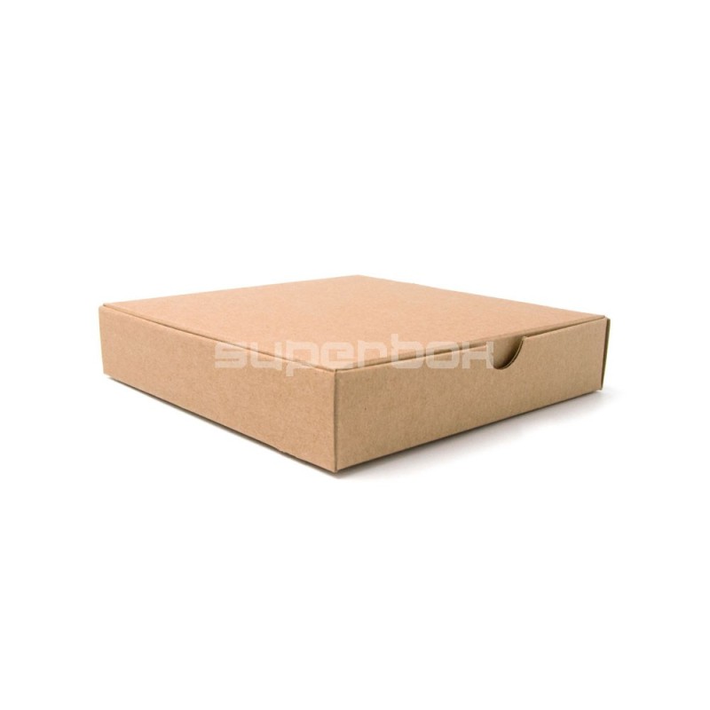 Square Gift Box from Recycled Decorative Cardboard