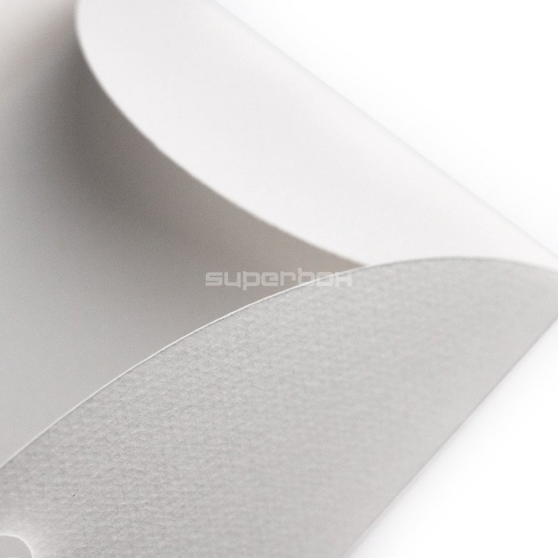 White envelope with heart clasp