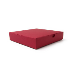 Box from Red Decorative Cardboard