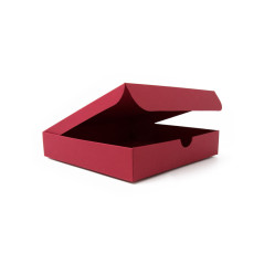 Box from Red Decorative Cardboard