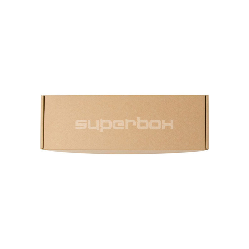 Long Shipping Box from Single Wall Corrugated E-flute