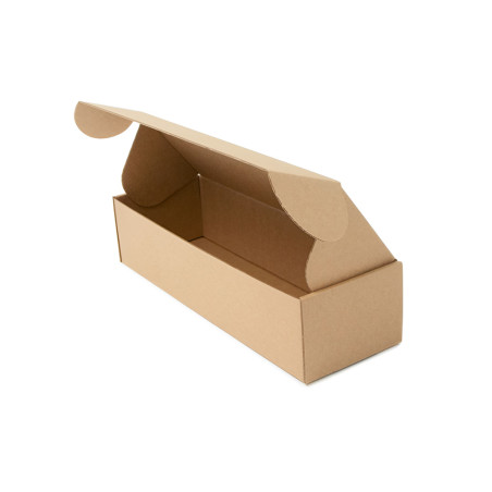 Long Shipping Box from Single Wall Corrugated E-flute