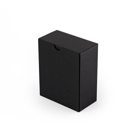 Musta pitkulainen laatikko | 142x77x171 mm | Superbox