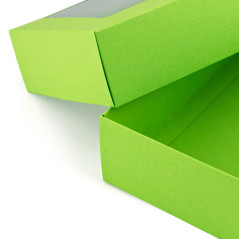 Lahjapakkaus ikkunalla | 200x110x50 mm | Superbox