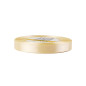 Elegantti kermanvärinen satiininauha, 12 mm leveä