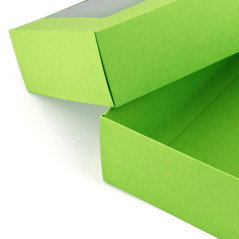 Lahjapakkaus ikkunalla | 200x110x50 mm | Superbox