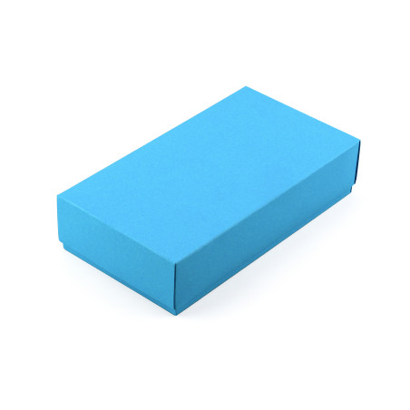 Turquoise Two Piece Cardboard Gift Box | 200x110x50 mm | Superbox