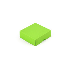 Light Green Two-Piece Square Gift Box | 90x90x30 mm | Superbox