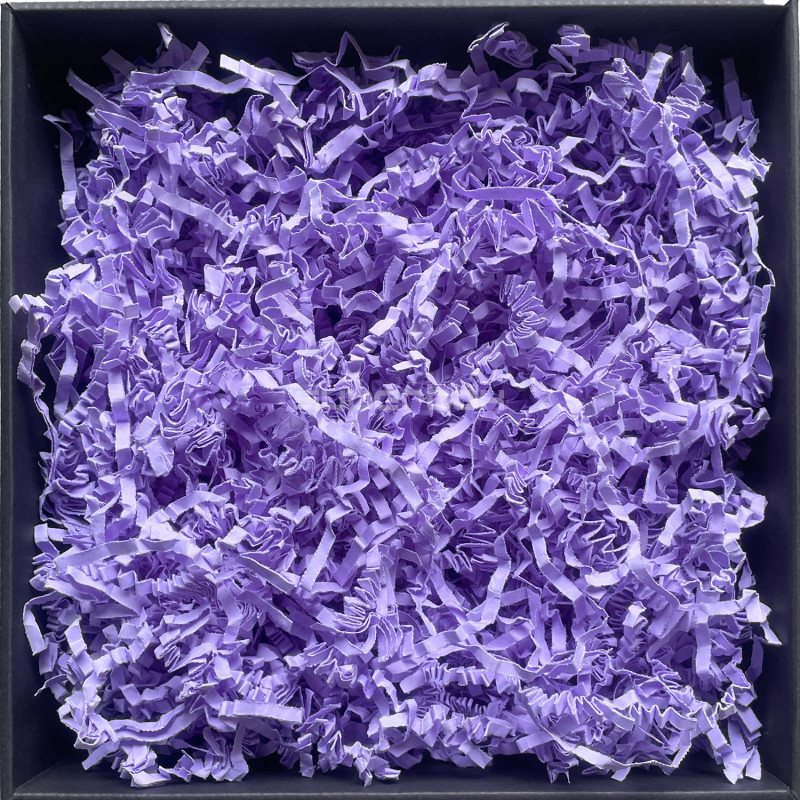 Rigid Lilac Shredded Paper - 4 mm, 1 kg