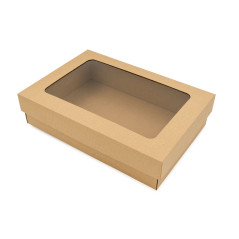 Brown Base-Lid Gift Box