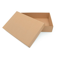 Multipurpose Brown Base-Lid Gift Box of 8,5 cm Height