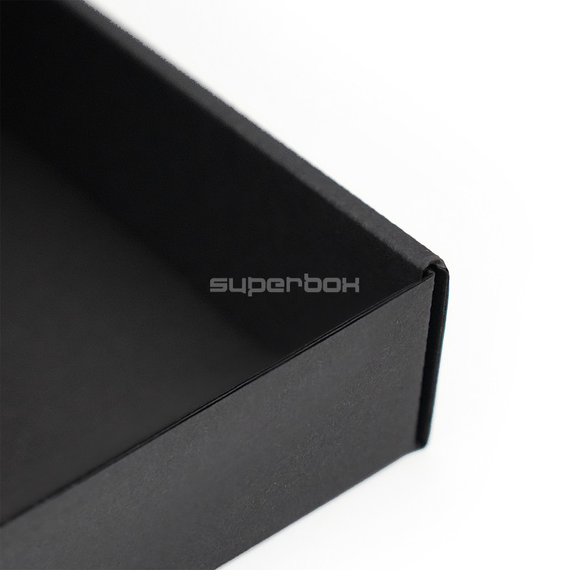 Black Low Height Gift Box