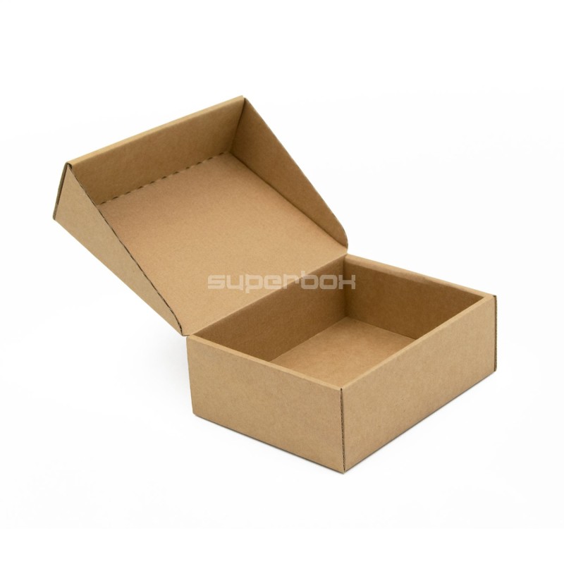 Small Flip Lid Brown Gift Box