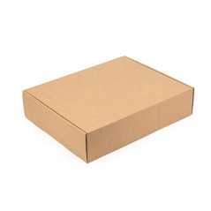 Ruskea suuri lahjapahvilaatikko | 360x300x85 mm | Superbox