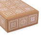Brown A4 Box with Ethnic Motifs | 305x215x85 mm | Superbox