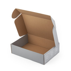 Grey A4 Box with Ethnic Motifs