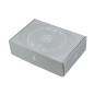 Grey A4 Box with Minimalist Winter Ornaments, 305x215x85 mm Grey A4 Box with Minimalist Winter Ornaments, 305x215x85 mm