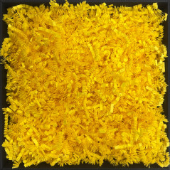 Jäykkä keltainen silputtu paperi – 4 mm, 1 kg