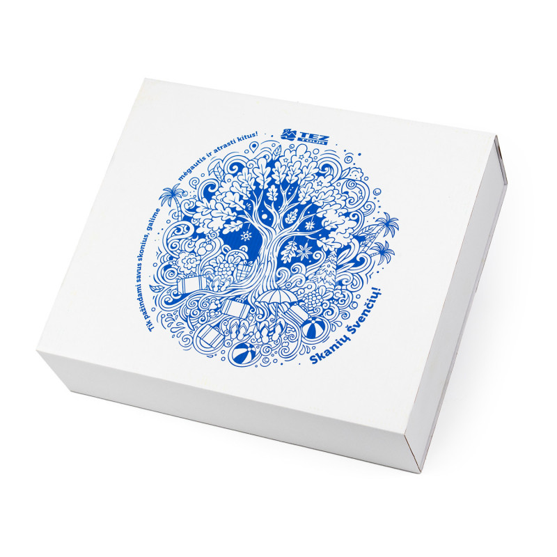 White Large Sleeve Gift Box from Corrugated Board