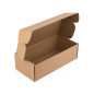 Sturdy extended brown box for shipping, 340x165x105 mm Sturdy extended brown box for shipping, 340x165x105 mm
