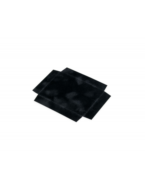 Musta samettisisäke laatikkoon 95x70x30 mm