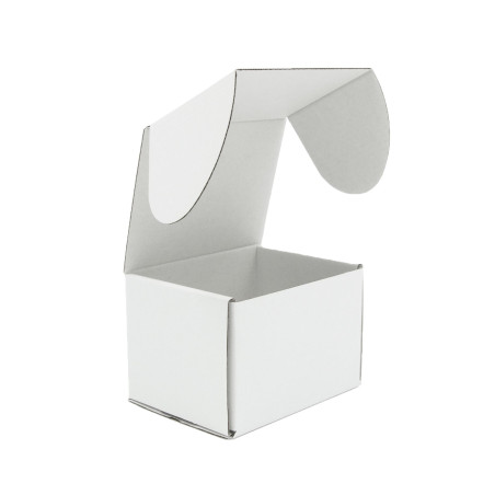 Rectangle White Shipping Box, 10.2 cm Length