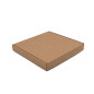 Brown Square Gift Box of Very Small Height