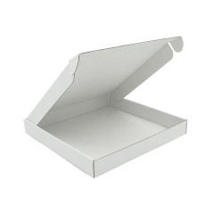 White Square Gift Box of Very Small Height