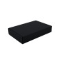 Black Matt Rectangular Gift Box of 5 cm Height