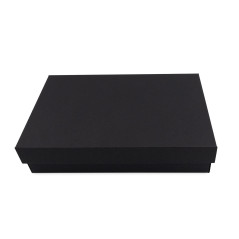 Multi-functional 8.5 cm high black gift box