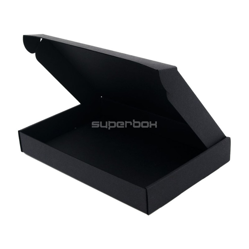 Small Matt Black Gift Box of 3 cm Height