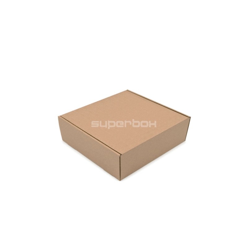 Brown Small Box for Shipping, 6 cm Height