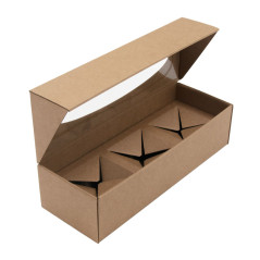 Brown Oblong Gift Box