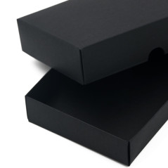 Black Box with a Lid for Handmade items