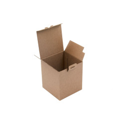 Brown Cube Box