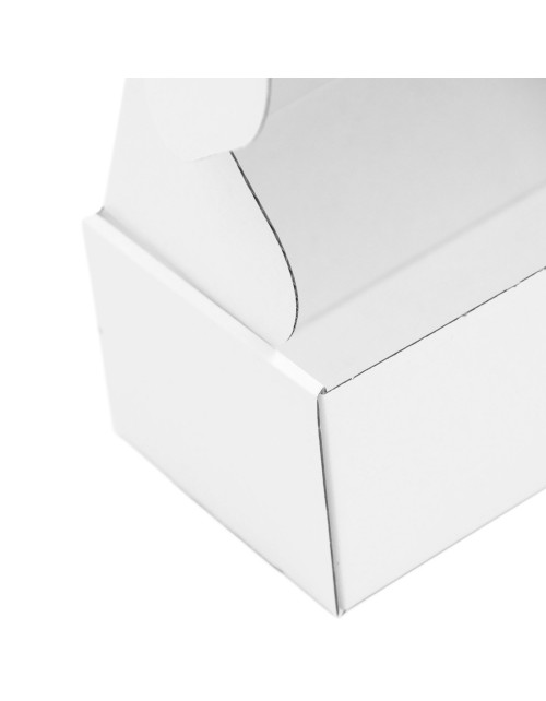 Valkoinen pikasuljettava laatikko