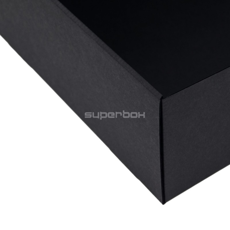 Black Large Gift Box of Height 13 cm