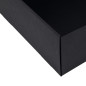 Black Large Gift Box of Height 13 cm