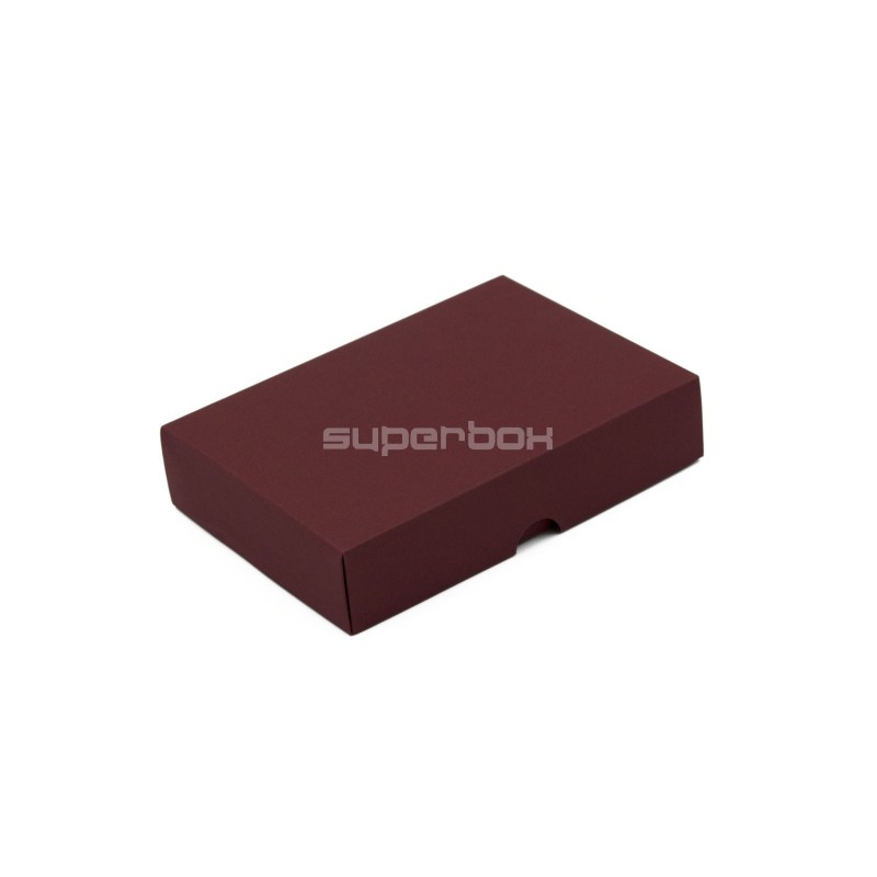 Small Burgundy Box with a Lid