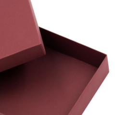 Burgundy Gift Box for Chocolate