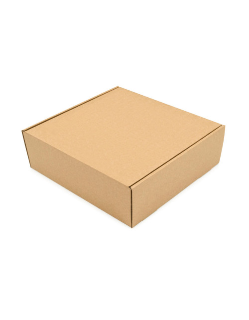 Ruskea neliönmuotoinen laatikko