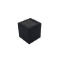 Black Cube Gift Box with PVC Window on the Lid