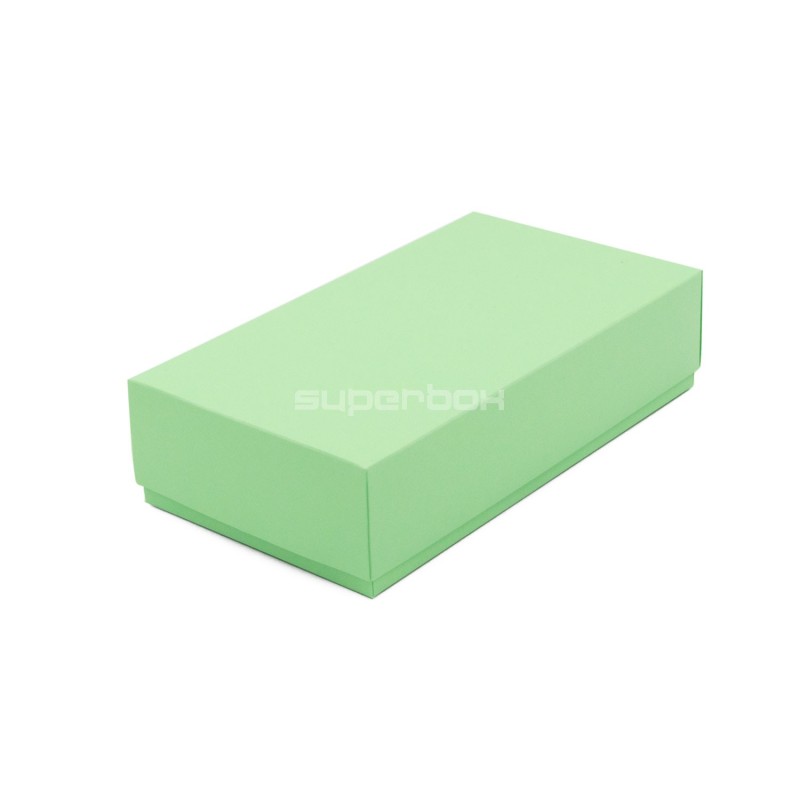 Light Green Two Piece Cardboard Gift Box