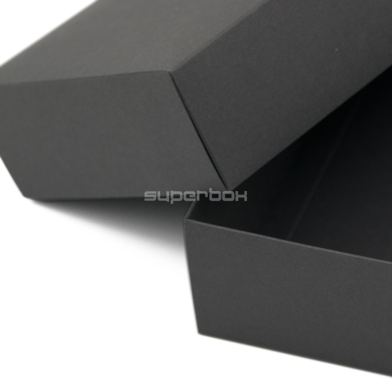 Dark Gray Two Piece Cardboard Gift Box