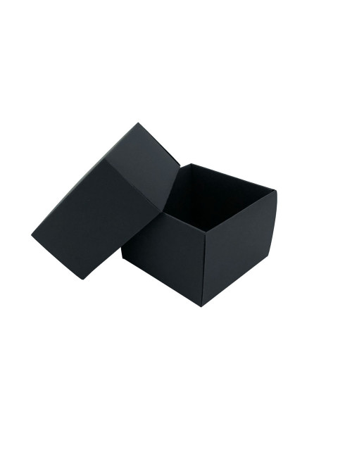 Musta pieni neliönmuotoinen lahjapaketti