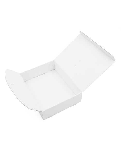 Valkoinen nauhasuljettava laatikko