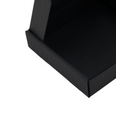 Black Low Height Square Mini Box for Small Items