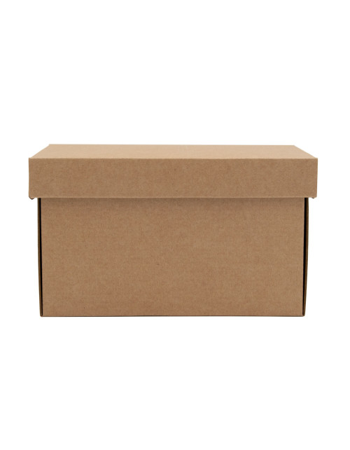 Laatikko, jossa on kansi pähkinöiden pakkaamiseen