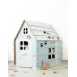 Cardboard Large Pastel Playhouse for Children RABBITS