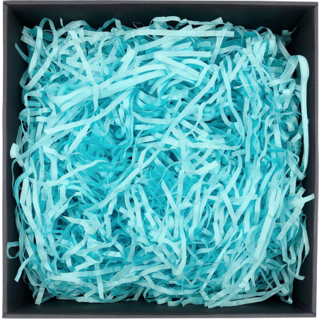 Electric Blue Shredded Paper